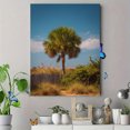 thumbnail image 4 of Tropical Palm Tree Coastal Landscape Canvas Print Wall Art for Living Room Bedroom Beach, 4 of 8