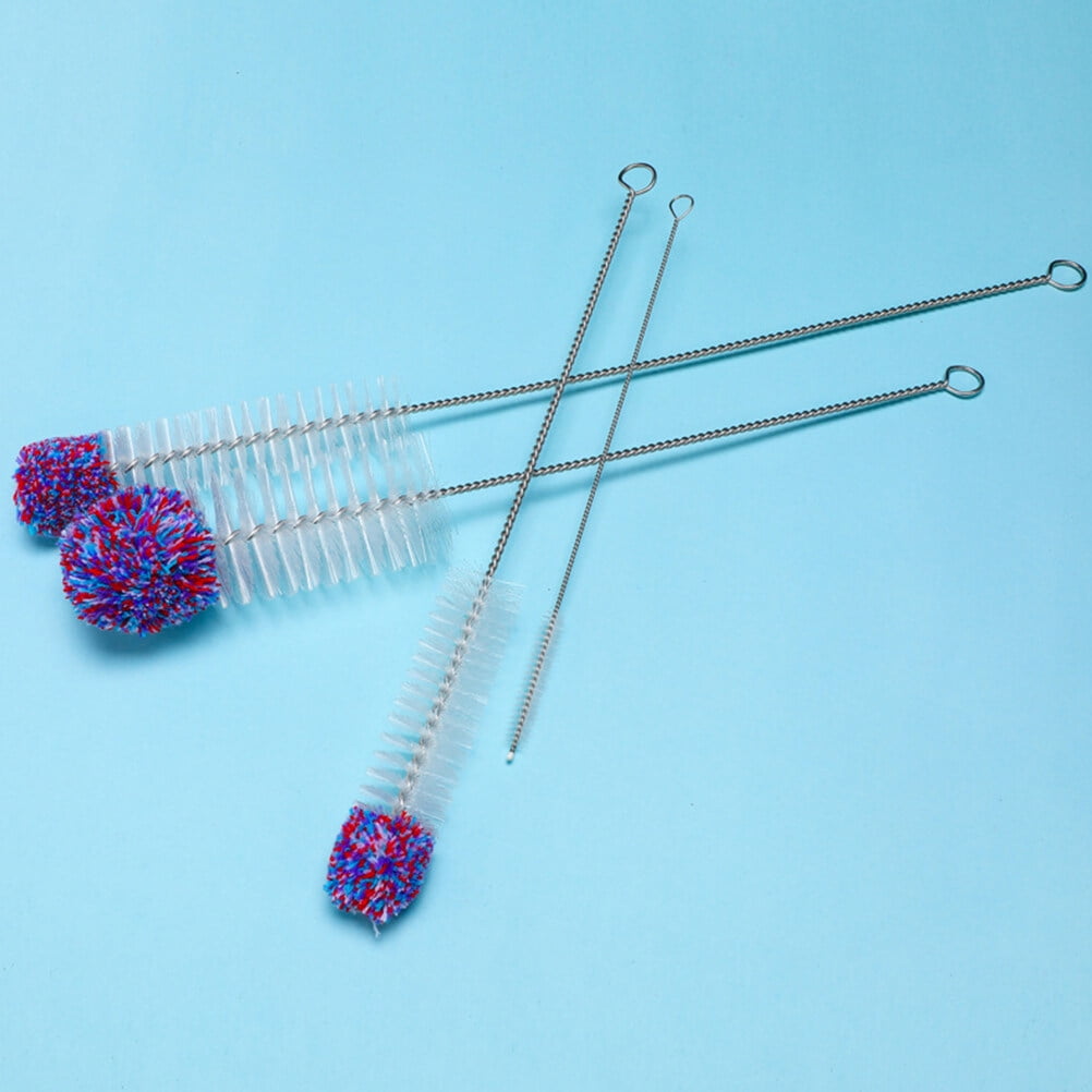 8 Pcs Bottle Cleaning Brushes Bottle Brush Cleaning Brush Kettle Brush Kettle Cleaning Tool Glass Stainless Steel Purple