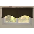 thumbnail image 6 of Poplin Solid Scalloped Wave Window Valance 58" Wide / 20" Tall, 6 of 10