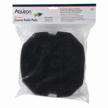 Aqueon QuietFlow Canister Filter Coarse Foam Pad, Medium/Large, Pack of 2