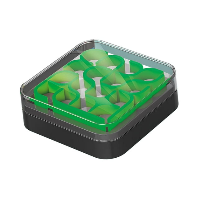 Mini caja de rompecabezas curva, juego de estrategia, regla Simple, divertido juego lógico, desafío mental para regalo maravilloso, juguete de avión, Verde Sunnimix juego de mesa