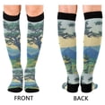 thumbnail image 4 of FORMRS Womens Knee High Socks Casual Long Thick Travel Daily Wear, 1 Pair, Retro Mountain, 4 of 6
