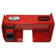 thumbnail image 1 of Equipment Lock Heavy Duty Cargo Door Lock - Powder Coated Steel Shipping Container Lock - Maximum Security Semi Trailer Door Lock - Semi Truck Accessories and Trailer Security (Keyed Differently), 1 of 5