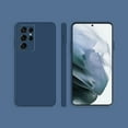 thumbnail image 2 of PANDACO Soft Shell Matte Navy Case for Samsung Galaxy S21 Ultra, 2 of 3