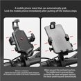 thumbnail image 2 of Soidarity Soporte de aleación de aluminio para motocicleta, manillar giratorio de 360 ​​grados, soporte para bicicleta, soporte para teléfono móvil Ciclismo espejo retrovisor Soidarity OD009500-01, 2 of 4