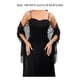 thumbnail image 2 of Minnieouse Chal de noche de fiesta liso para mujer, bufanda elegante de encaje con borlas huecas transparentes, ropa Vintage nupcial, chales de boda, Ropa, zapatos y accesorios Miscelánea Minnieouse AP015081-01, 2 of 4
