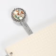 thumbnail image 3 of Sea horse Silver Lace-Edged Bookmark: a Vintage Gift for Book Readers and Lovers, 3 of 5