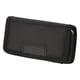 thumbnail image 1 of Funda de nailon para cinturón de teléfono, funda para cinturón de teléfono móvil con clip para cinturón, color negro, para iPhone 14 Pro 14 13 Mini y Samsung Galaxy S23, 1 of 15