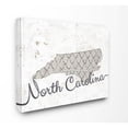 thumbnail image 2 of Stupell Industries North Carolina Patterned Grey US State Design Canvas Wall Art by Ziwei Li, 2 of 5