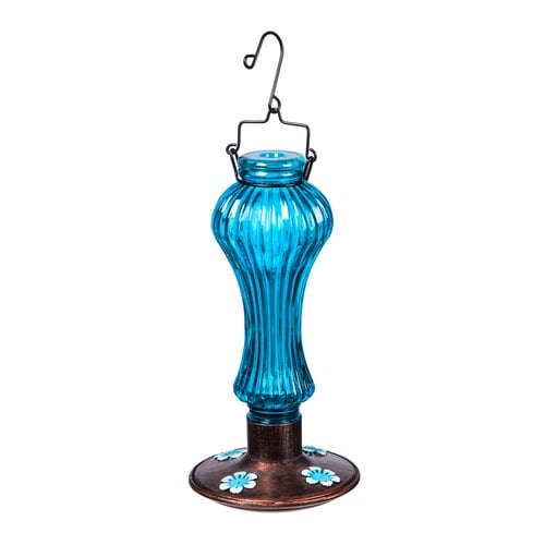 Embossed Azure Hummingbird Feeder - Walmart.com