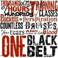 thumbnail image 2 of CafePress - ONE BLACK BELT Throw Blanket - Soft Fleece Throw Blanket, 50"x60" for All Ages, 2 of 2