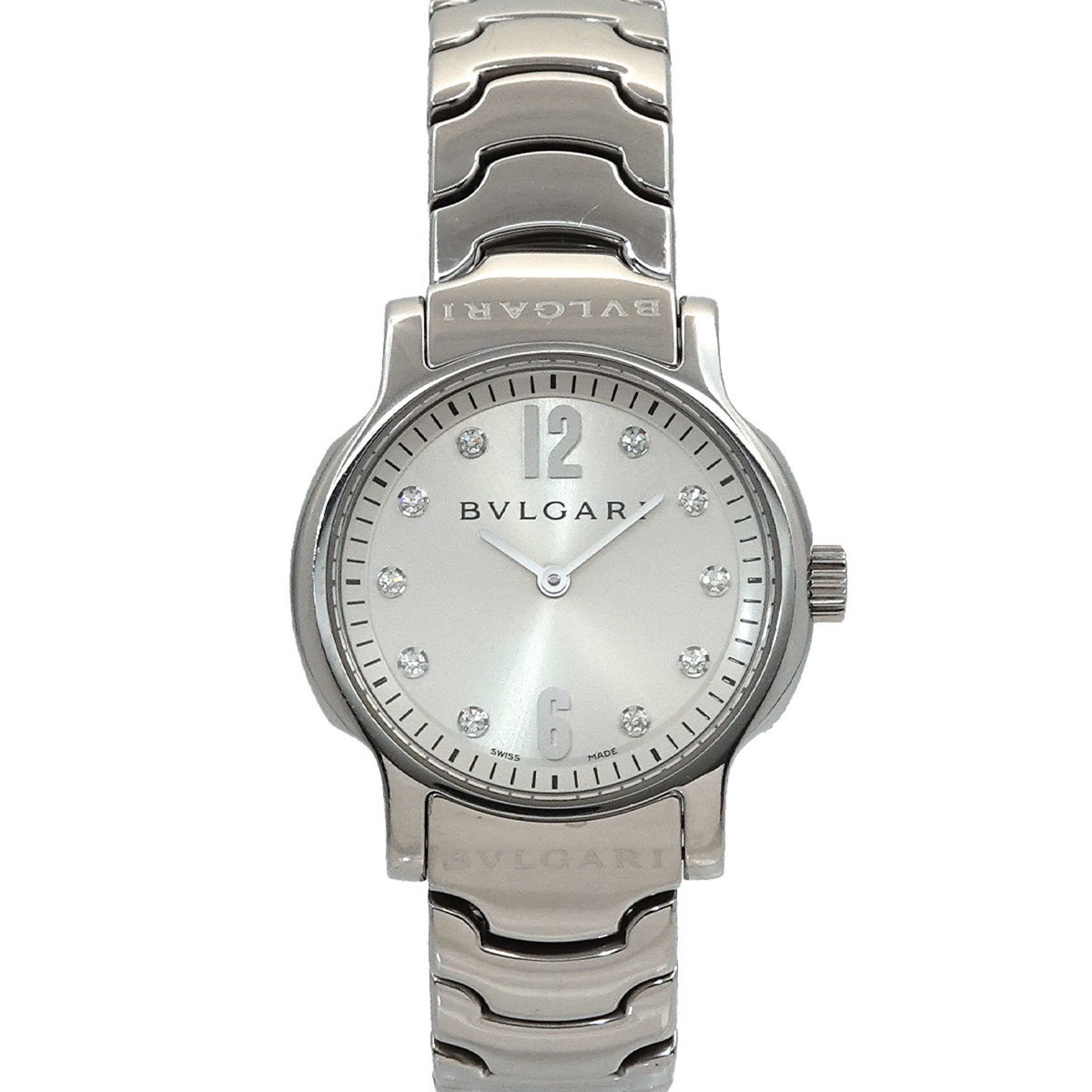 Pre-Owned BVLGARI Solo Tempo ST29S Women display picture 2
