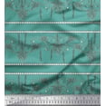 thumbnail image 1 of Soimoi Satin Silk Fabric Swirl & Floral Block Fabric Prints by Yard 42 Inch Wide, 1 of 1