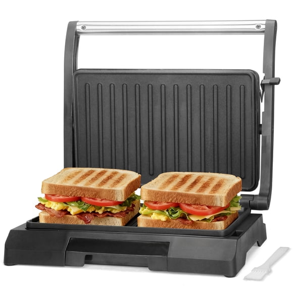 Prensa Eléctrica para Paninis Baker's Friend Mini de 2 Rebanadas