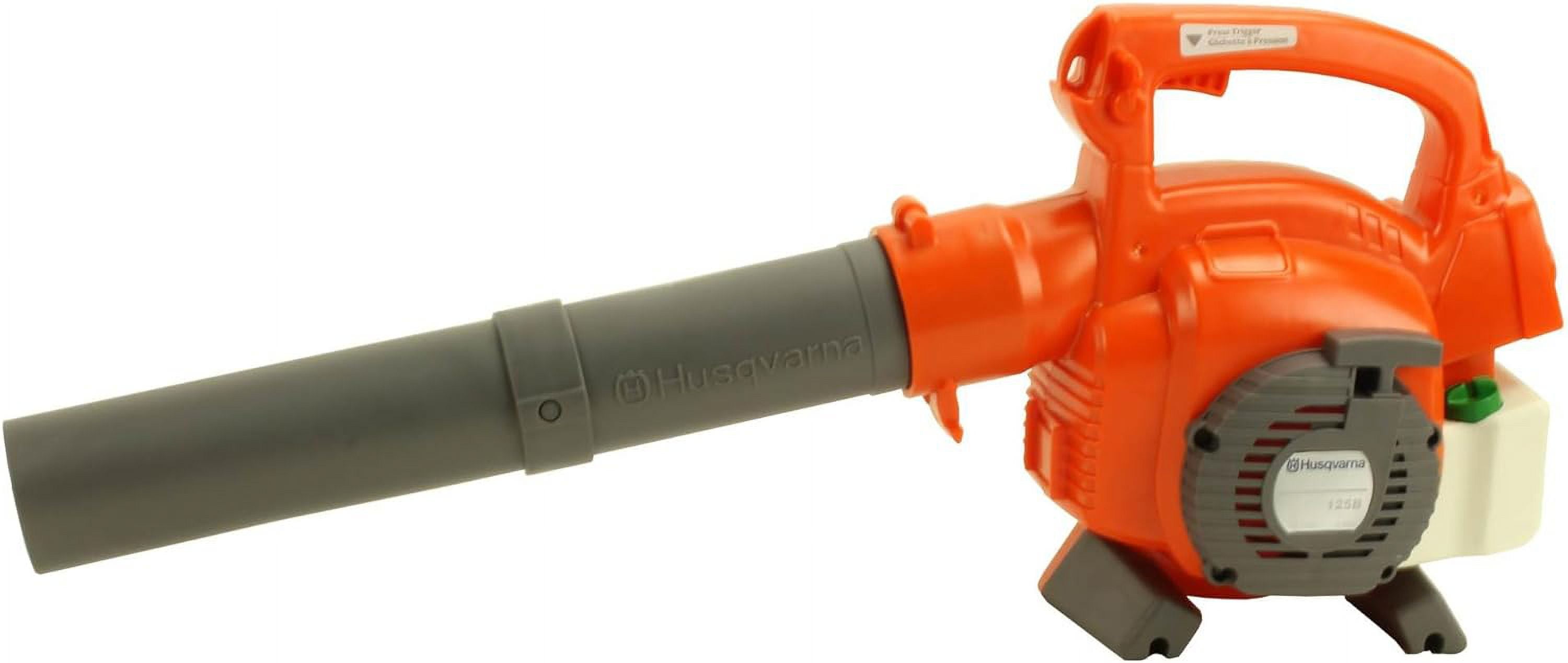 Husqvarna 125B Kids Toy Battery Operated Leaf Blower & Chainsaw Pretend Play Set