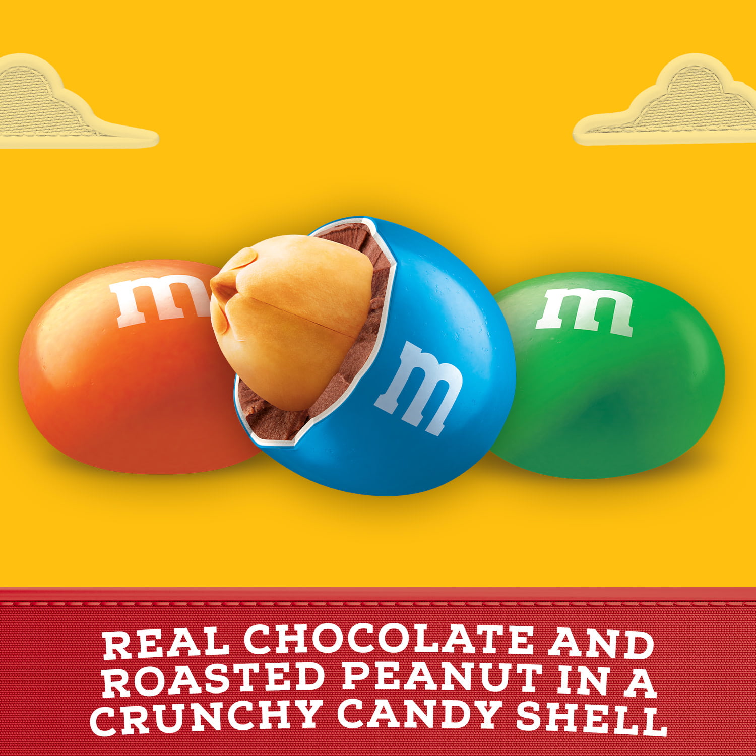 M&M'S Limited Edition Peanut Milk Chocolate Candy featuring Purple Candy Bag,  1.74 oz - King Soopers