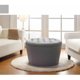 thumbnail image 2 of Better Homes and Gardens Round Tufted Storage Ottoman with Nailheads Gray  Sofa Couch  Muebles  Home Furniture My Lux Decor Round, 2 of 7