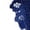 Dar k blue, variant on Exotic Low Rise Flower Lace Lingerie Briefs for Women Hollowout Sheer Mesh Panties Embroidery G-String Thong Underwear