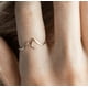 thumbnail image 2 of Anillos Naturales Serie Retro Anillo Ajustable Nuevo Anillo Chapado en Oro Joyería Anillo Ajustable para Mujer, 2 of 7