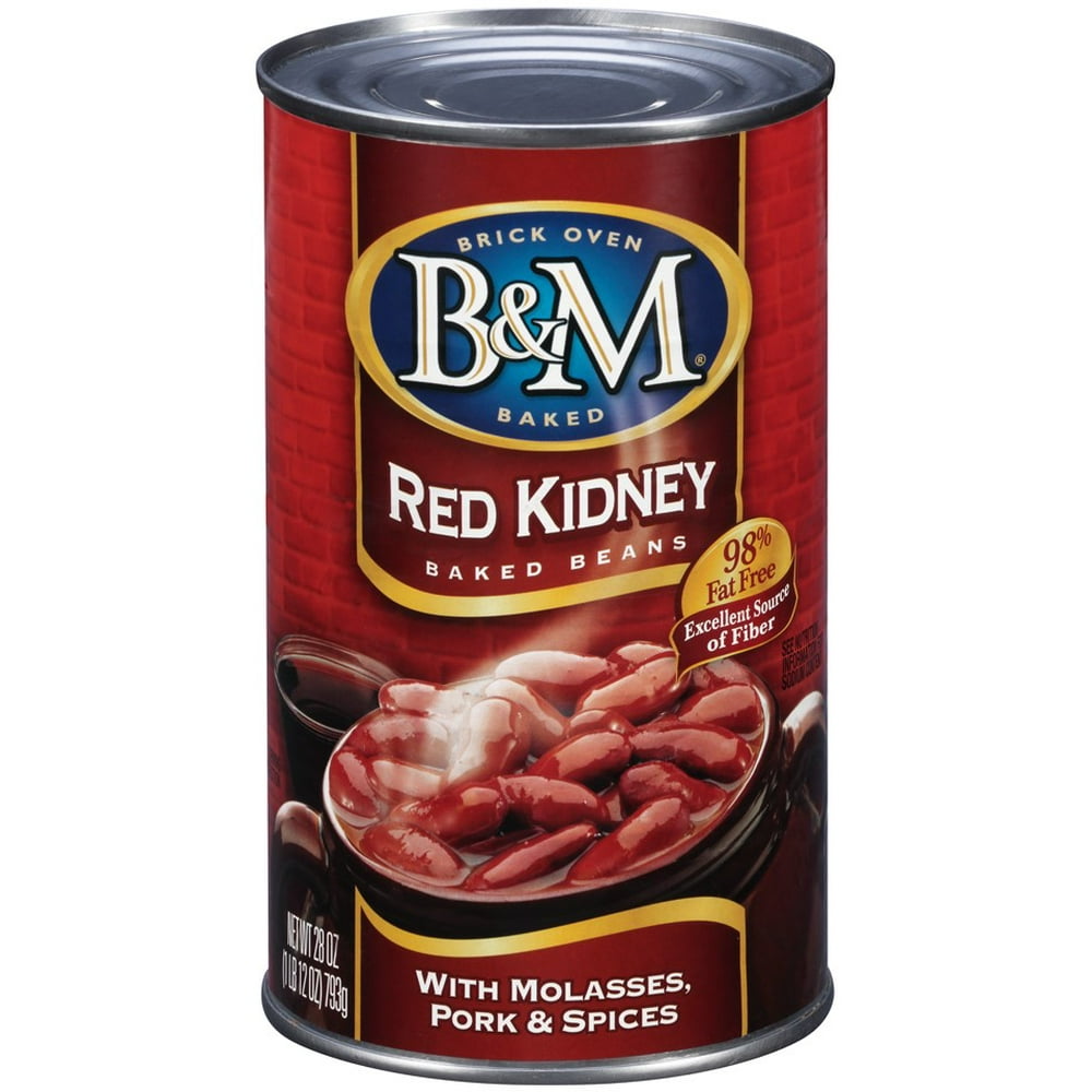 B&M Baked Beans, Red Kidney, 28 oz
