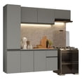 thumbnail image 2 of Cocina Integral Completa Modular Madesa Nice 220cm Gris 03, 2 of 10