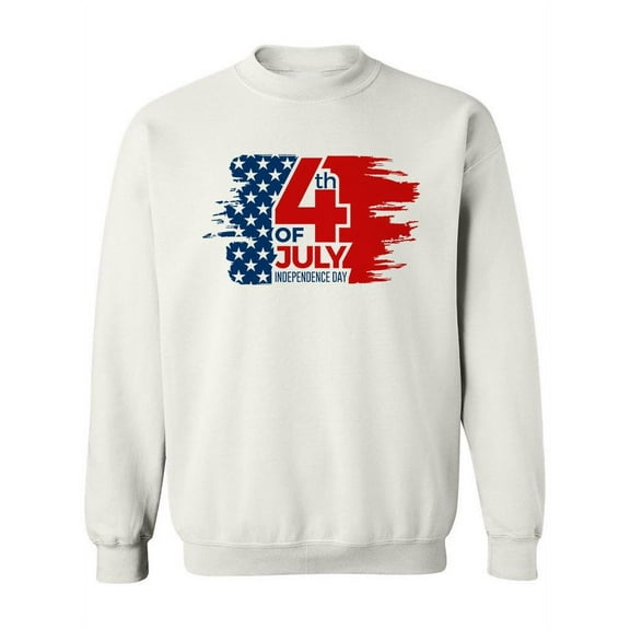 Modern 4Th Of July America Sweatshirt Women -Image by Shutterstock, Female XX-Large