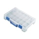 thumbnail image 5 of Caja para señuelos de pesca con divisores, cajas de aparejos, caja organizadora transparente, caja de pesca 405 cm x 29 cm x 78 cm, 5 of 9
