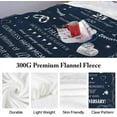 thumbnail image 3 of XZYG 25th Anniversary Blanket Gifts Gift for 25th Wedding Anniversary 25 Years of Marriage Gift for Ruby Wedding Anniversary for Couple Yess Wife Husband Dad Mom Back Throw Blanket(50*60inch), 3 of 6