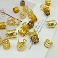 thumbnail image 4 of Hair Jewelry For Braid Dreadlock Bead Hair Rings Hair Beads Loose Coil, 4 of 15