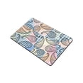 thumbnail image 2 of MKHERT Patchwork with Floral Medallions Paisley Doormat Rug Home Decor Floor Mat Bath Mat 23.6x15.7 inch, 2 of 3