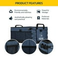 thumbnail image 4 of Seal Skin Covers Trunk Organizer for SUV, Car & Truck -Premium Heavy Duty & Collapsible with 3 Adjustable Size - Lightweight & Portable Storage Organizer - Easy to Use & Install in Any Vehicle - Blue, 4 of 6
