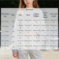 thumbnail image 3 of Edvintorg Sweatshirts for Teen Girls One Shoulder Cropped Sweatshirt Solid Color Long Sleeve Casual Pullover Top Lightweight Little Girls Clothes Size 5-15, 3 of 7