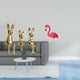 thumbnail image 2 of Figura decorativa de conejitos y pájaros, ideal para escritorio, mesa, centro de mesa, armario, estantería o jardín de hadas., 2 of 8