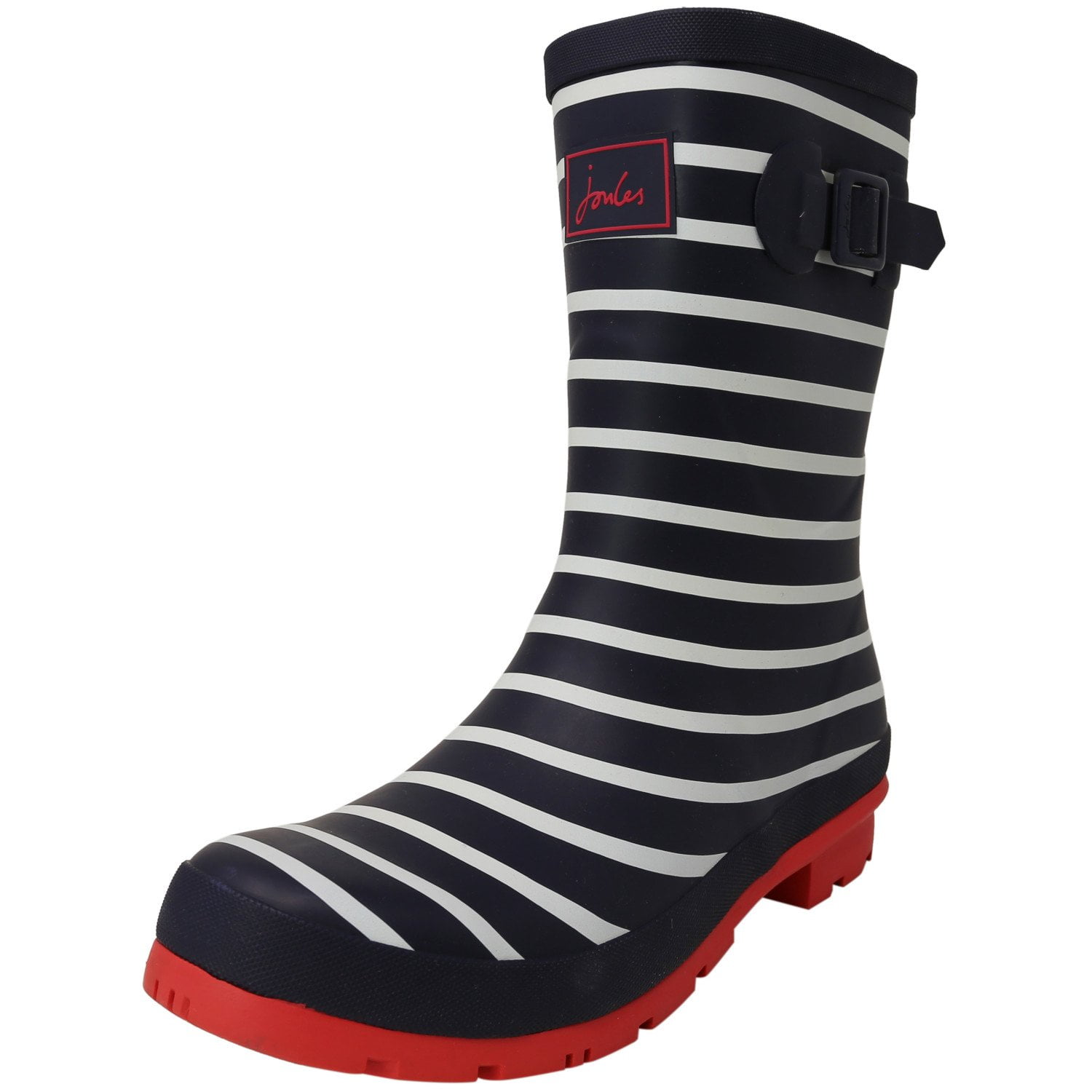 joules french navy floral wellies