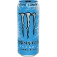 thumbnail image 3 of (24 Cans) Monster Ultra Blue, Sugar Free Energy Drink, 16 fl oz, 3 of 4