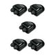 thumbnail image 3 of Kenally Panel solar Caja de prensaestopas de entrada de cable doble Cubierta de yate Campervan Camper Black Negro 5piezas, 3 of 6