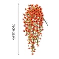 thumbnail image 3 of ToyKingdee Vibrant Trailing Artificial Flower Bush, Lifelike Cascading Foliage for Indoor and Outdoor Decor, 3 of 6
