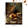 thumbnail image 3 of Lake Forest Hot Air Balloon Watercolor Canvas Painting Wall Art Home Decor for Living Room Bedroom Office Hotel, 3 of 8