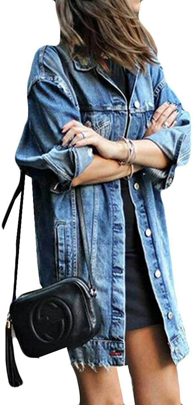 long jacket wale jeans top