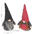 thumbnail image 2 of IH Casa Decor Polka Dot Gnome Peluche Asstd - Ensemble De 2, 2 of 3