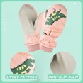 thumbnail image 3 of Gants de Ski Imperméables Enfants Motif Mignon Gants d'Hiver Neige Bébé Garçon, 3 of 5