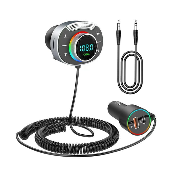 relayinert Car Bluetooth 5.3 Car Hands-Free Calling Bass Car 1Set
