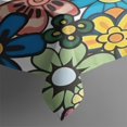 thumbnail image 3 of Pioneer Flower Floral Print Pattern Rectangle Tablecloth 60"x84",Waterproof Polyester Rectangle Table Cloth, Wipeable Spillproof Polyester Tablecloth for Dining, Camping, Indoor and Outdoor, 3 of 5