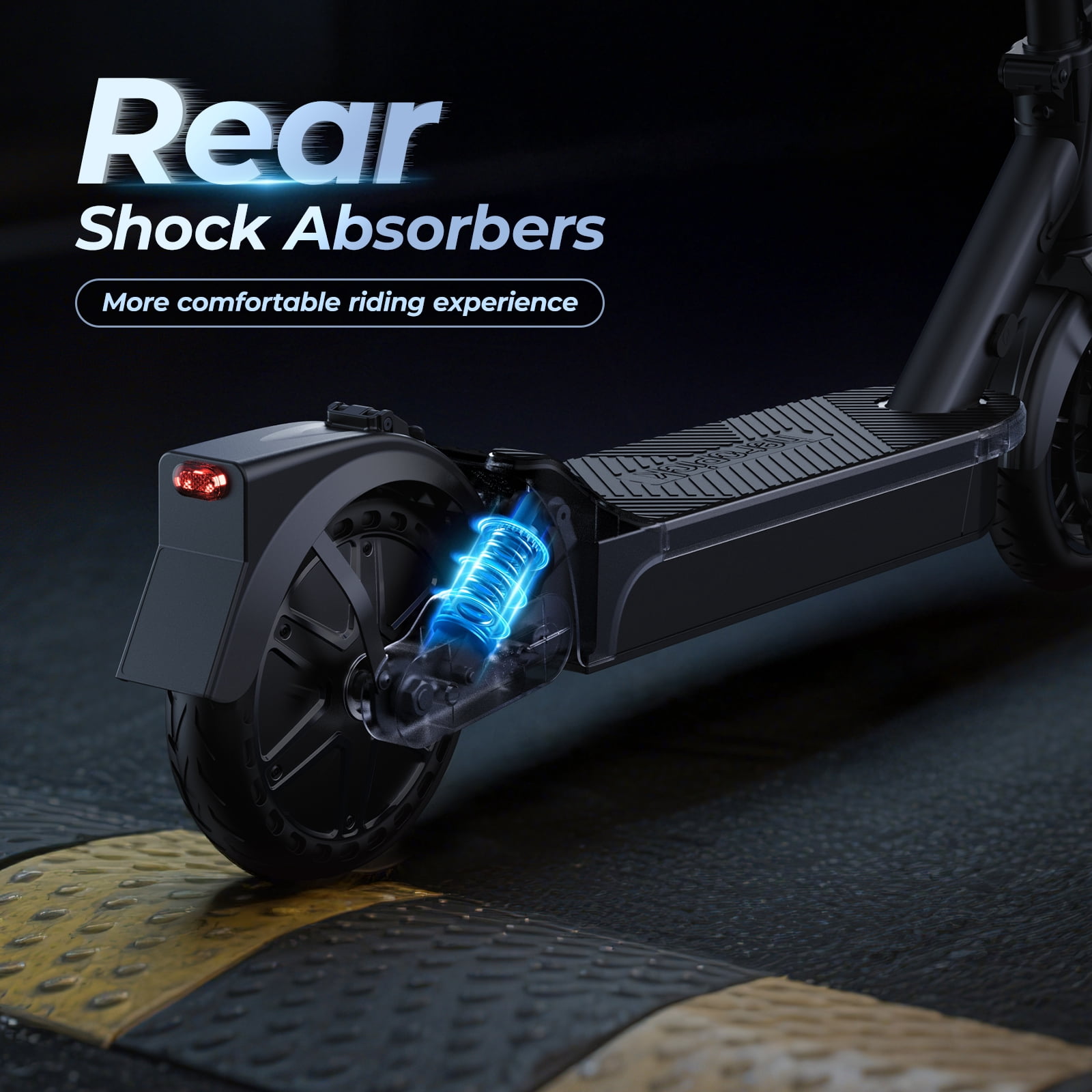 Anqdy E8 Pro Electric Scooter 500W 8.5" Foldable Scooter for Adults 20mph & 20Miles Range Commuting Scooter