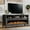 65" Grey, variant on Merluxy 65" Glass Fireplace TV Stand for TVs up to 75", Grey