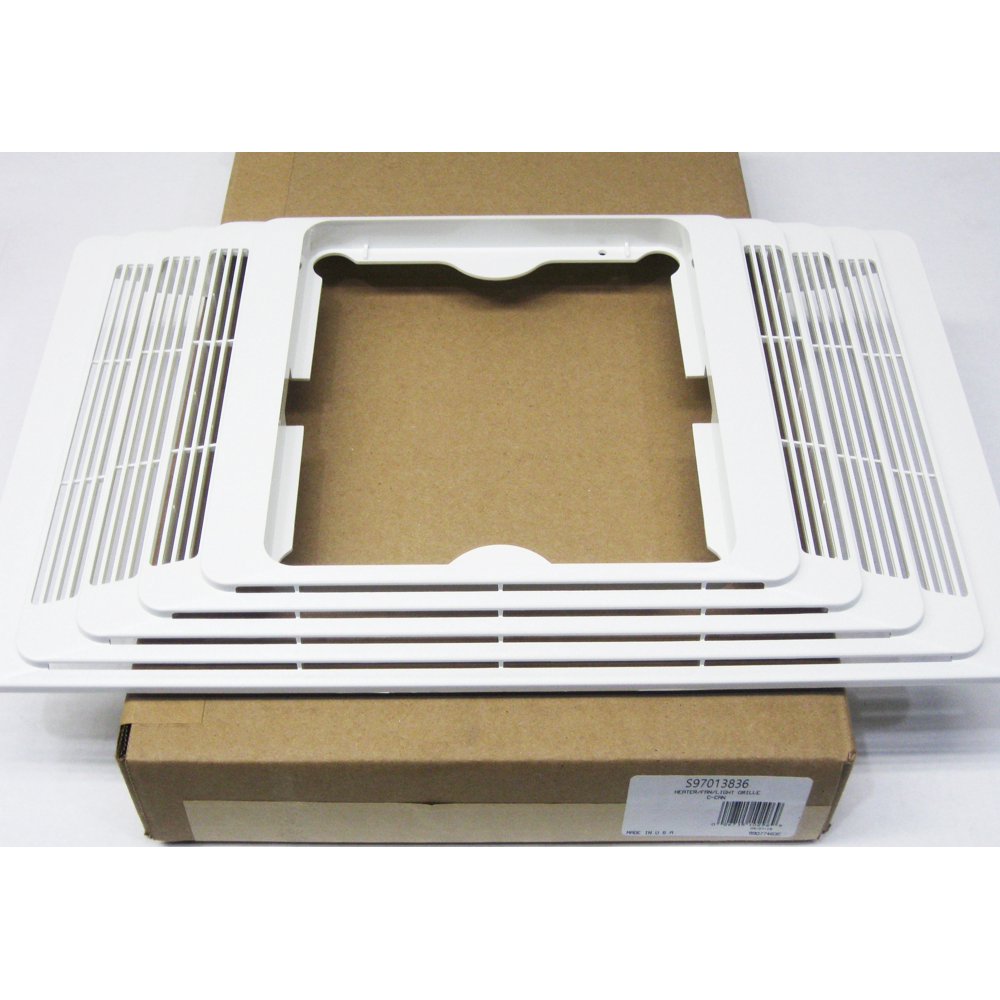 Broan Nutone S97013836 Vent Fan Grille Cover