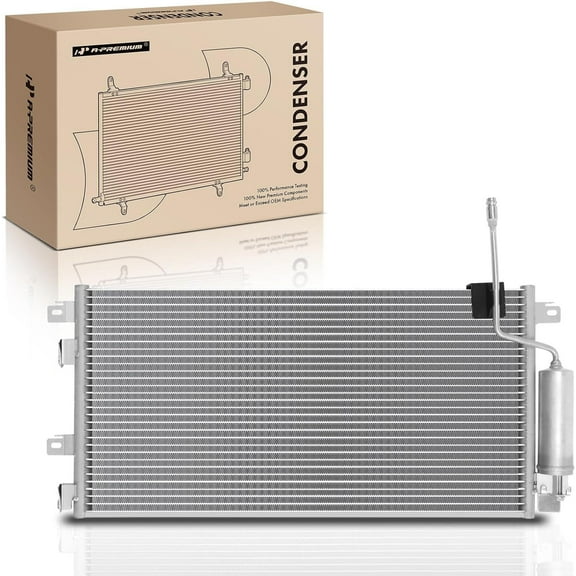 A-Premium Air Conditioning A/C Condenser Compatible with Ford Focus 2008-2011 2.0L 2.5L, Manual Transmission, Replace# 3674, 8S4Z19712BA