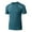 Blue, variant on Tees for Men Active Workout Athletic T Shirts Casual Crewneck Short Sleeve Tops