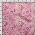 thumbnail image 4 of oneOone Georgette Viscose Fuschia Pink Fabric Florals Sewing Craft Projects Fabric Prints By Yard 42 Inch Wide, 4 of 4