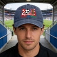 thumbnail image 6 of SPOORYYO Cup Soccer Hat 2026 Retro Print Soccer Fan Baseball Cap Adjustable Football Supporters Hat for Men Women Celebrate the Historic Event USA CAN MEX 2026 Host, 6 of 7